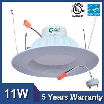 UL ES Listed Triac dimmable 6inch 11W led recessed lighting fixtures